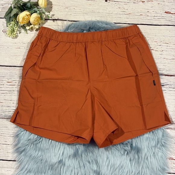 NWOT AYR The Dirtbag Shorts Drawstring in Rind Classic Preppy - Picture 2 of 9